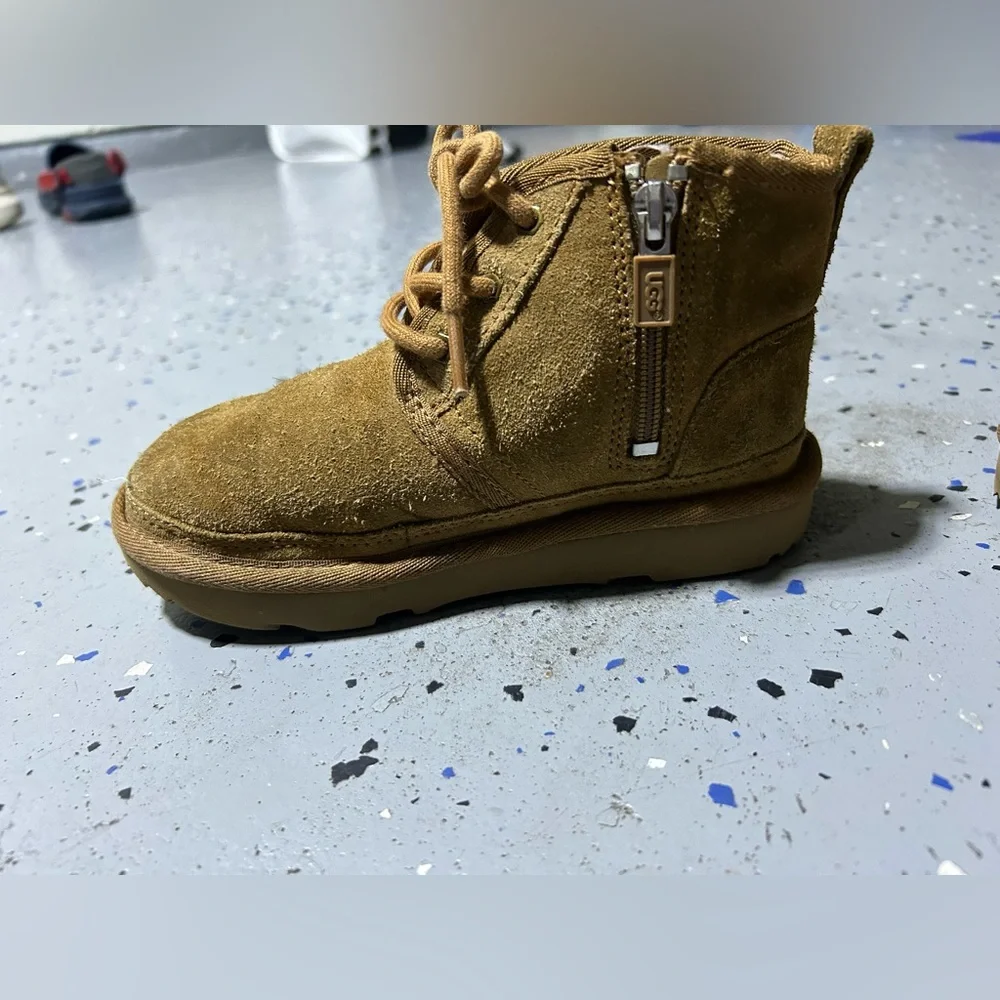 UGG Unisex-Child Neumel Ii Boot, Tan, 12 Toddler